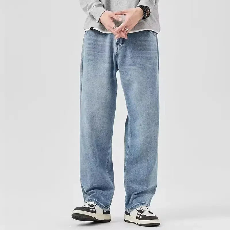 Heren Wide Leg Jeans