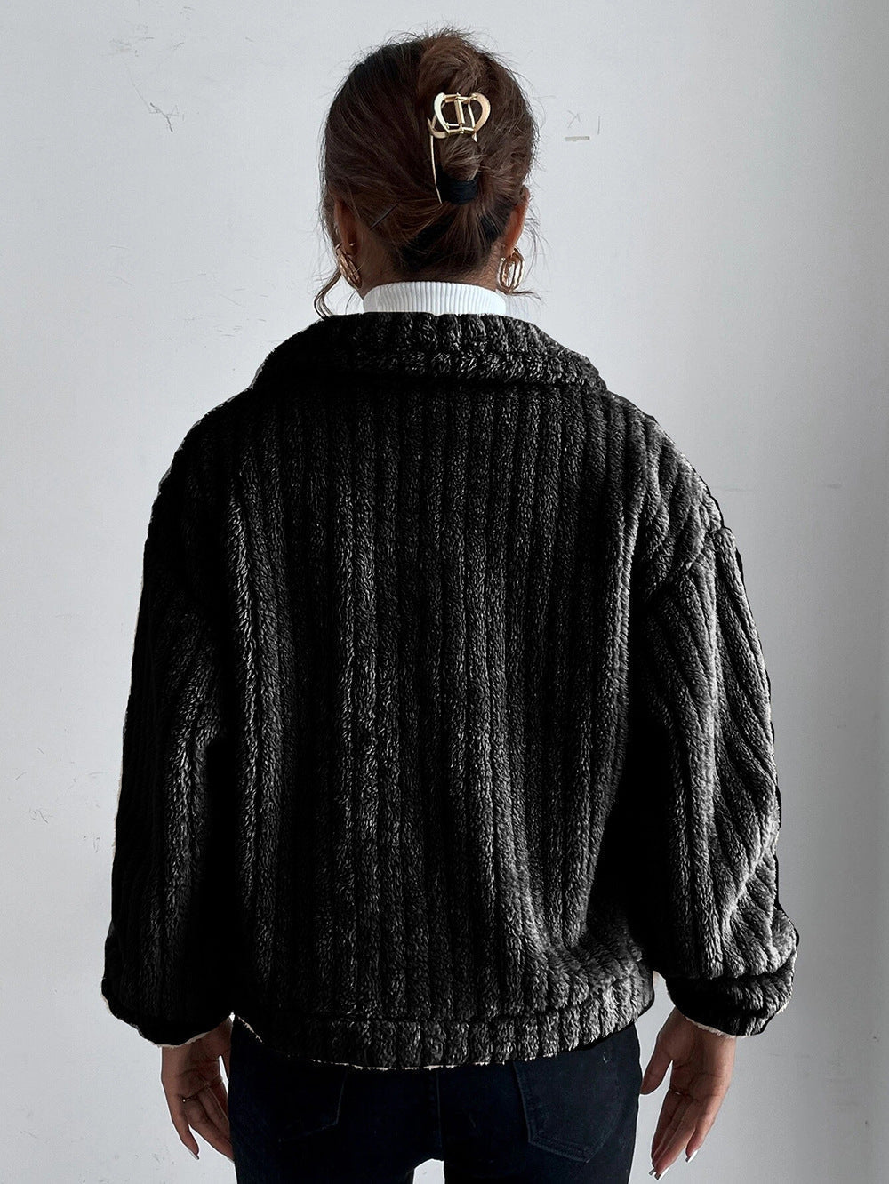 Grofgebreide Teddyjas Voor Dames – Warm & Stijlvol Voor Herfst En Winter