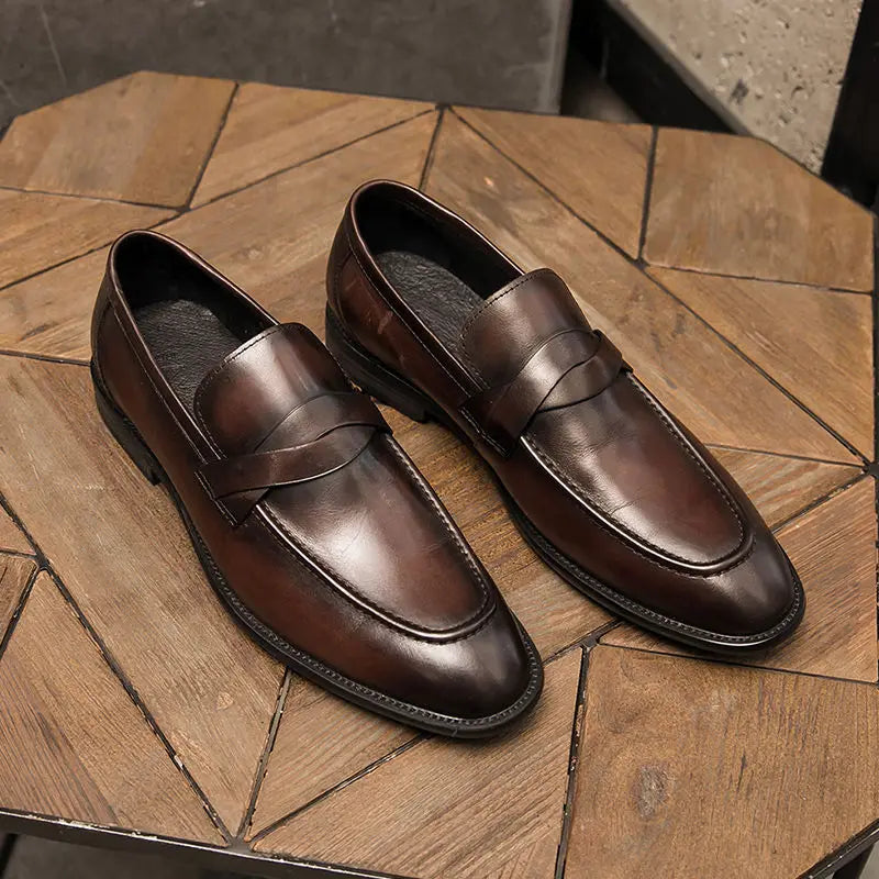 Heren Loafer In Lederlook – Slip-on, Comfortzool & Tijdloos Design Voor Voorjaar & Zomer