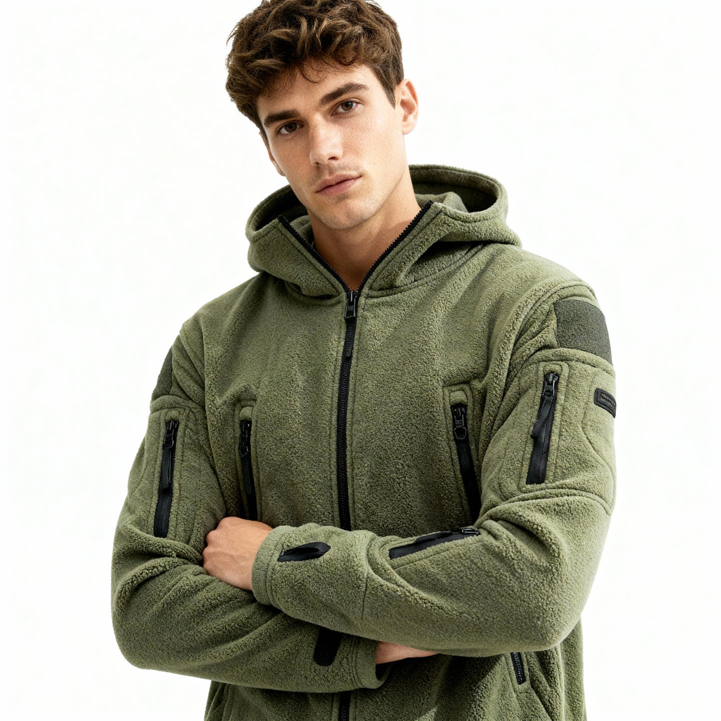 Heren Fleece Tussenjas