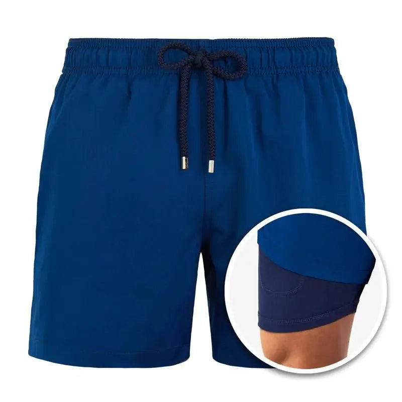 Heren Zwembroek Met Binnenbroek – Sneldrogend, Comfortabel & Zomerproof