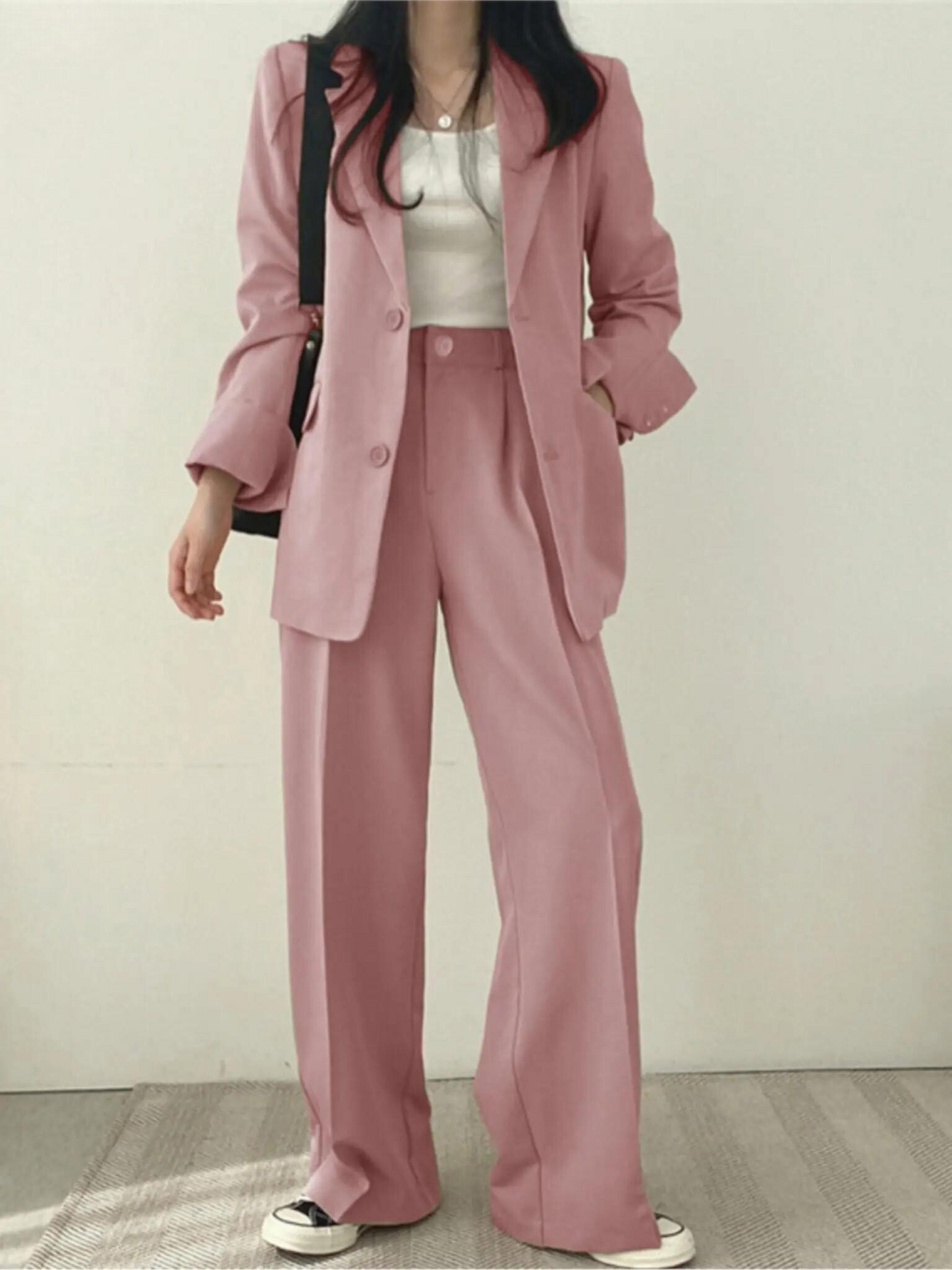 Oversized Blazer Met Pantalon