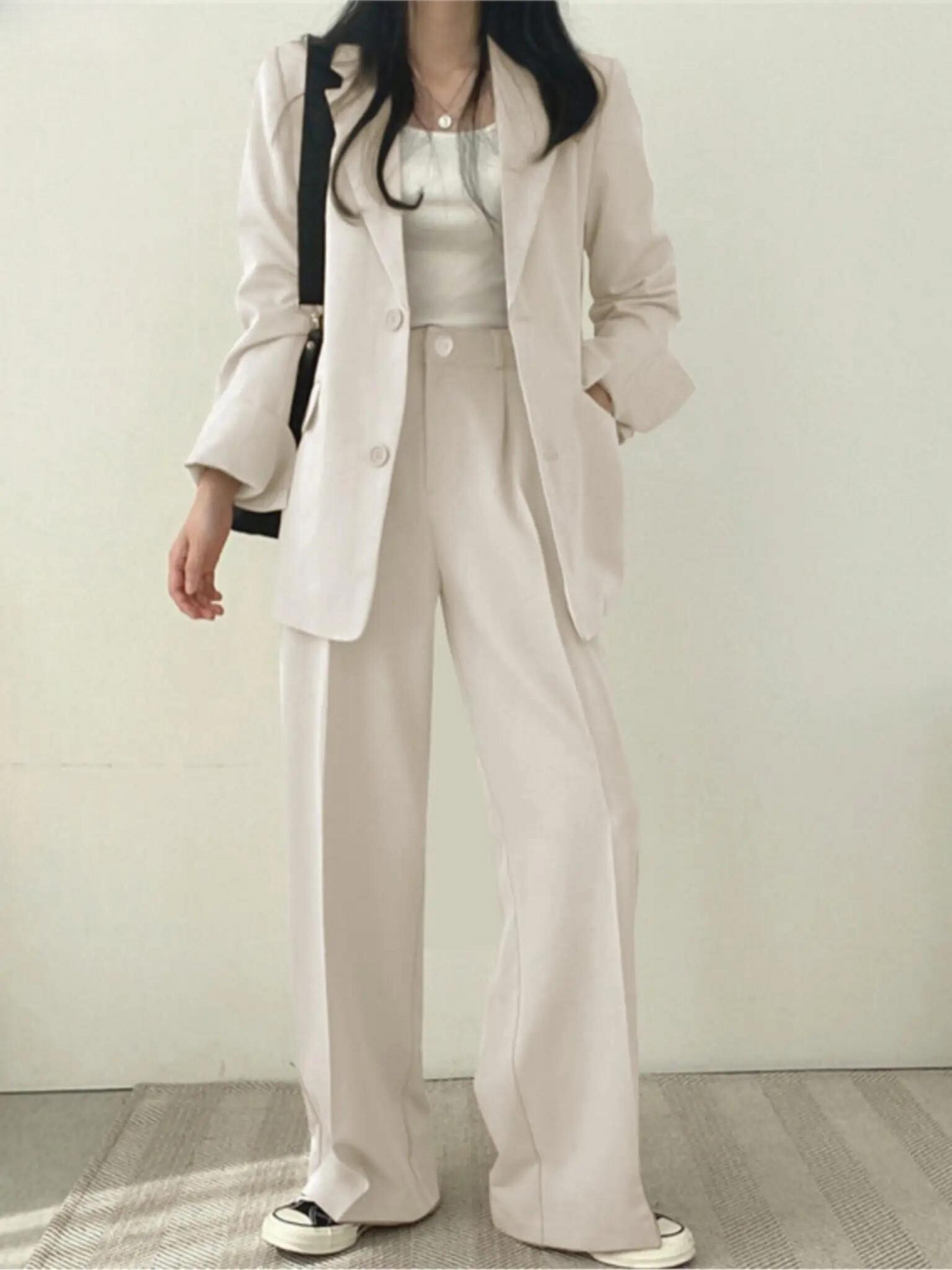 Oversized Blazer Met Pantalon