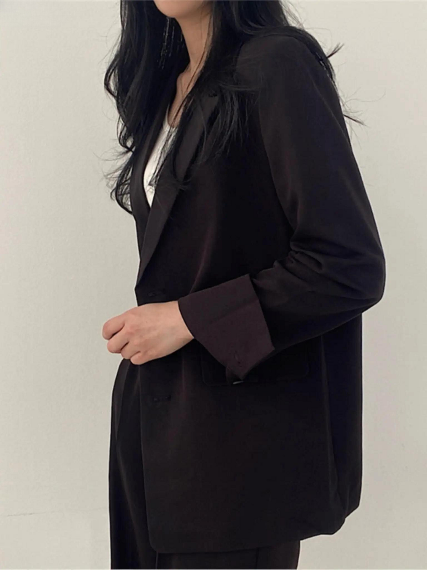 Oversized Blazer Met Pantalon