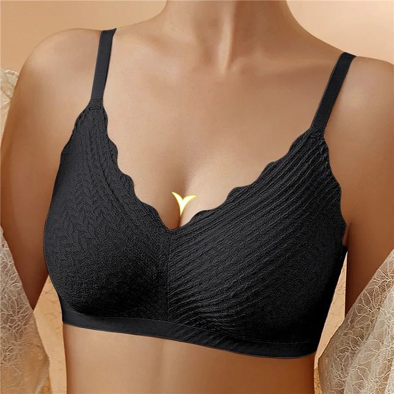 Naadloze Bralette Met Kanten Afwerking – Ultiem Comfort En Vrouwelijke Elegantie
