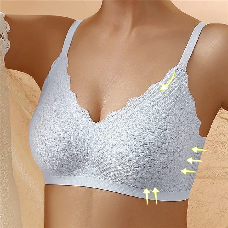 Naadloze Bralette Met Kanten Afwerking – Ultiem Comfort En Vrouwelijke Elegantie