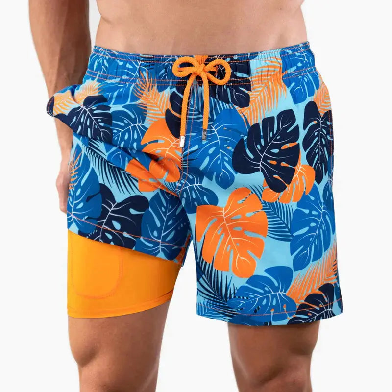 Heren Zwembroek Met Binnenbroek – Sneldrogend, Comfortabel & Zomerproof