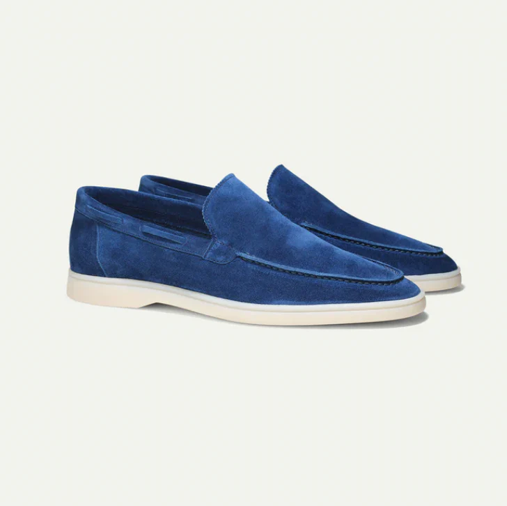 Heren Instapper Suède Look – Slip-On, Ademend & Voorjaar & Zomer