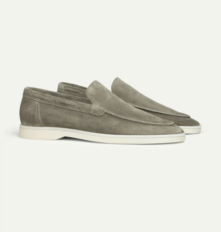 Heren Instapper Suède Look – Slip-On, Ademend & Voorjaar & Zomer