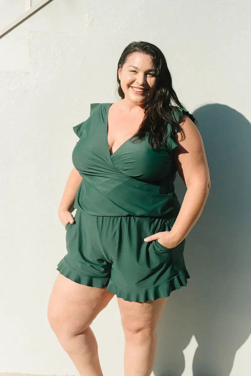 Badpak Voor Dames – Hoge Hals, Ritsdetail & Flatterende Pasvorm Voor Zomer