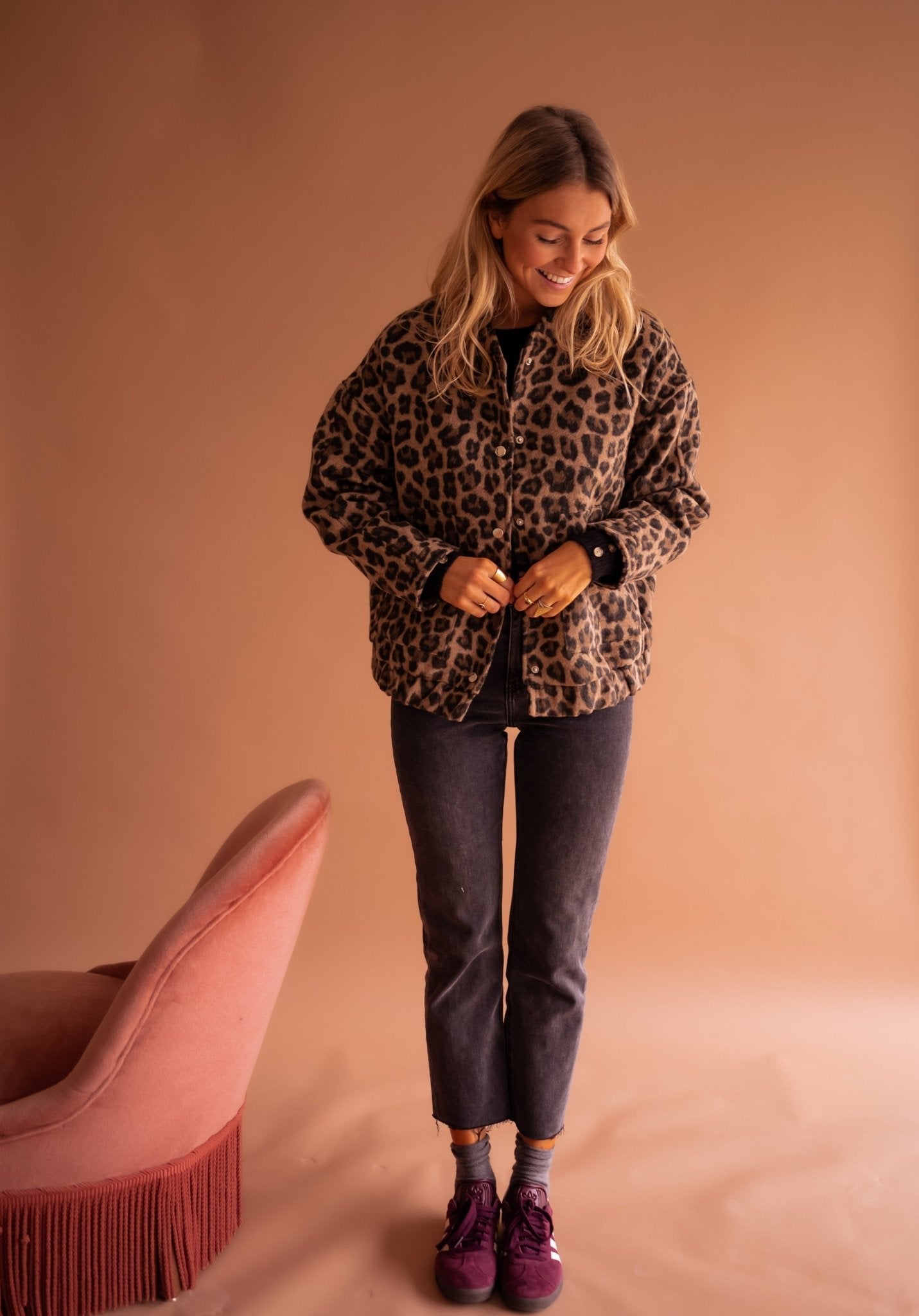 Trendy Animalprint Jasje