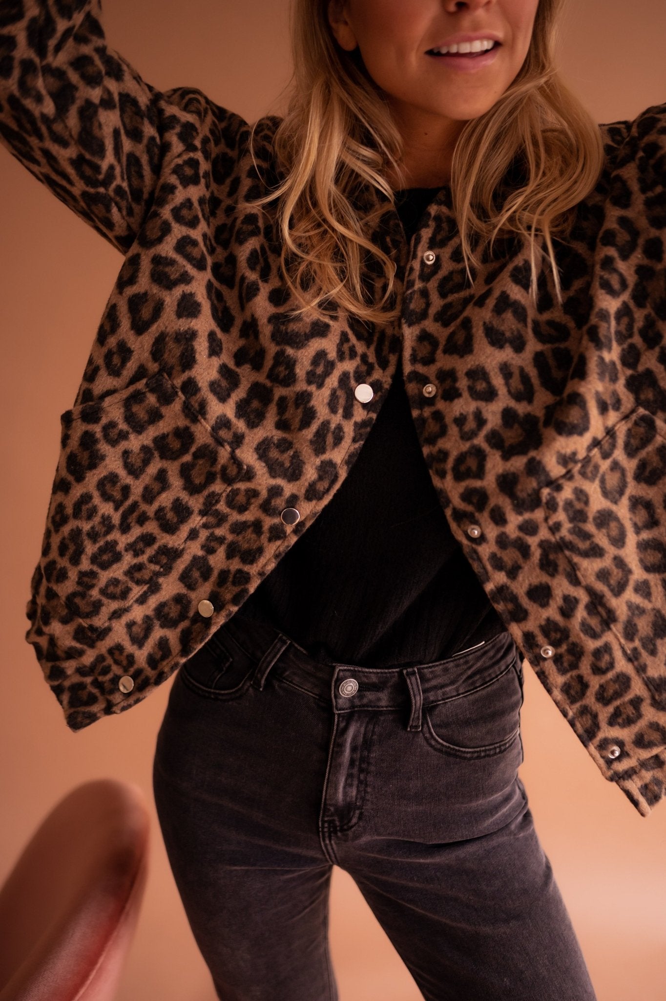 Trendy Animalprint Jasje