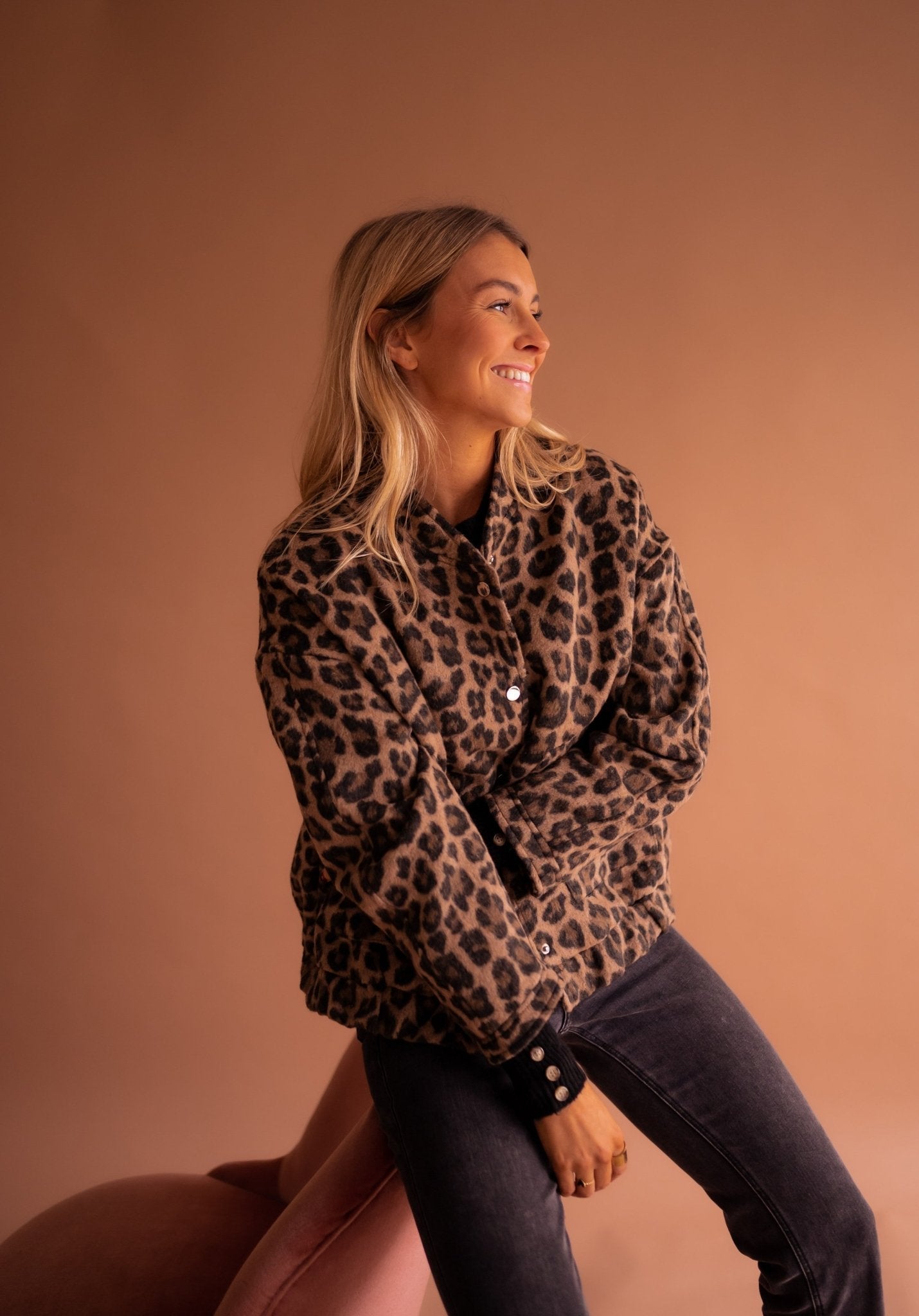 Trendy Animalprint Jasje