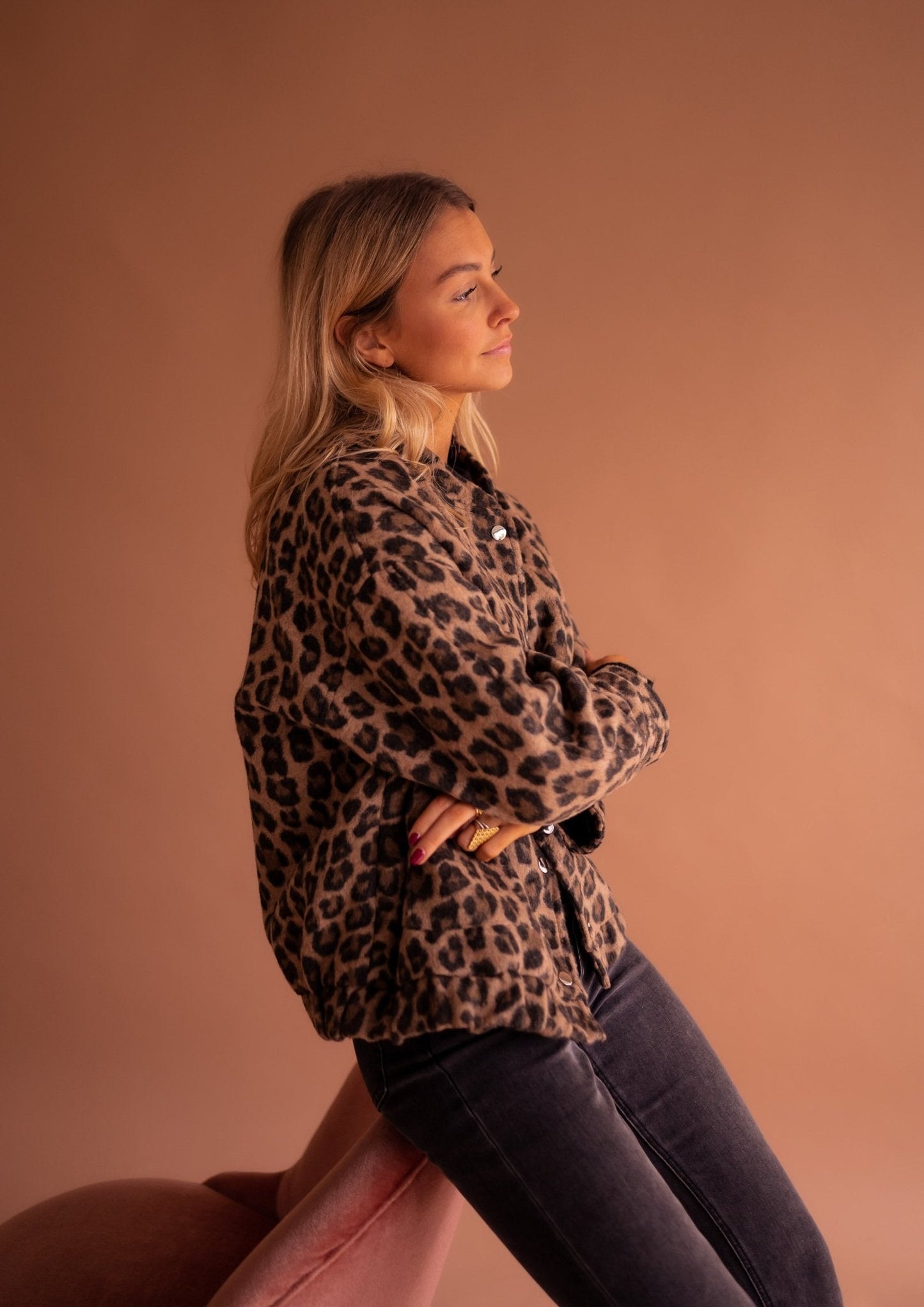 Trendy Animalprint Jasje