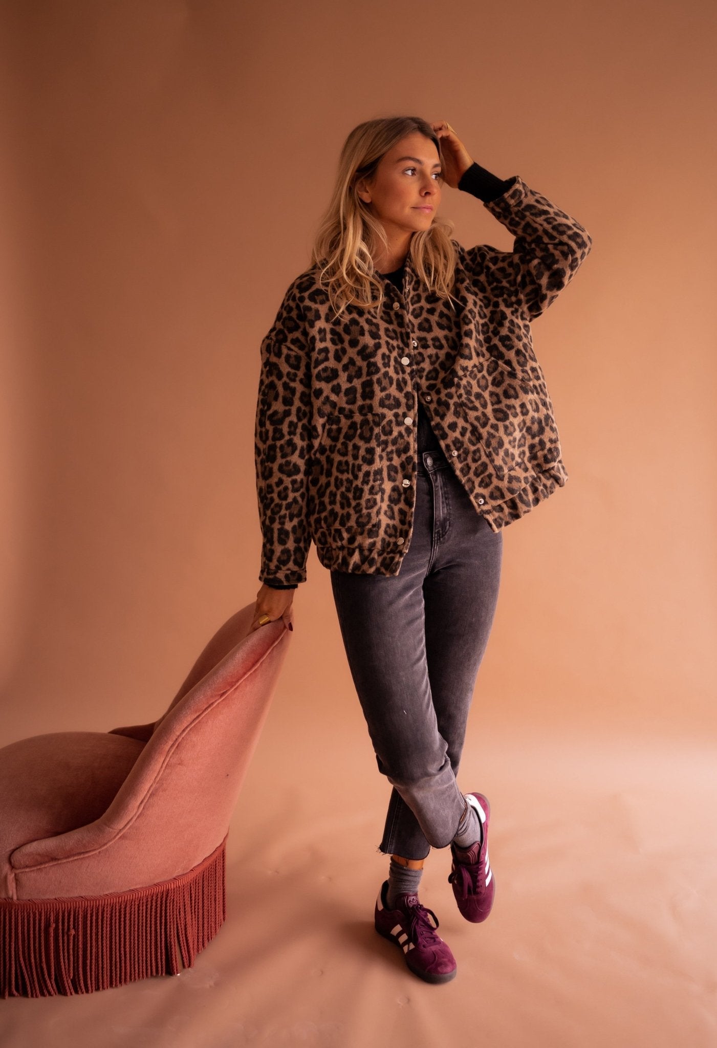 Trendy Animalprint Jasje