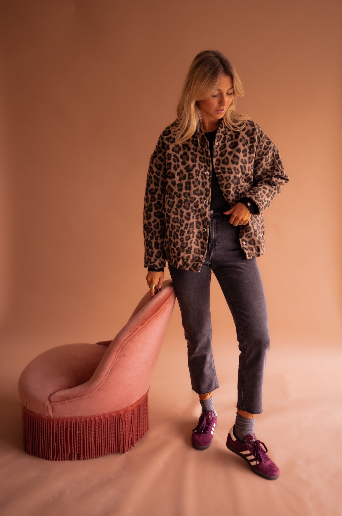 Trendy Animalprint Jasje