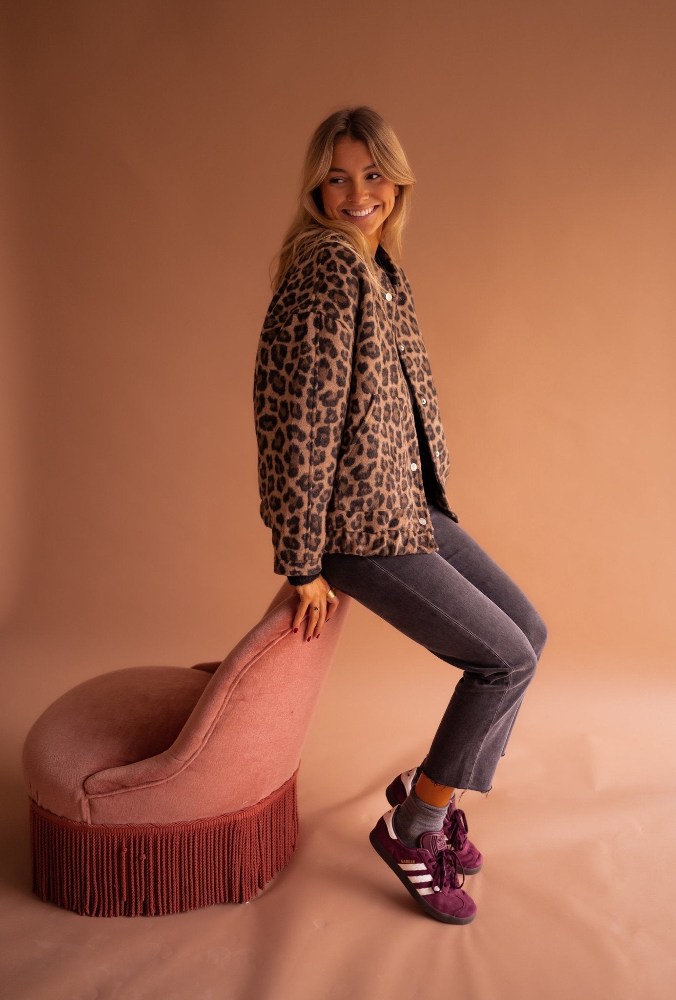 Trendy Animalprint Jasje