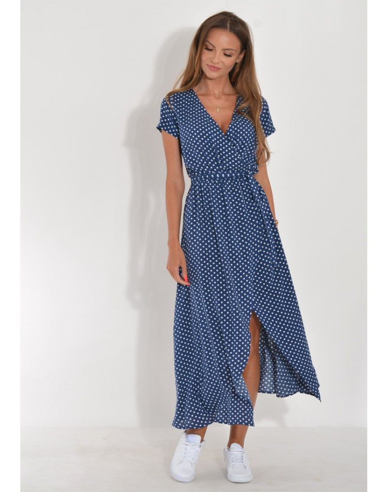 Dames Wikkeljurk Met Bloemenprint En Ceintuur – Lente, Zomer En Citywear