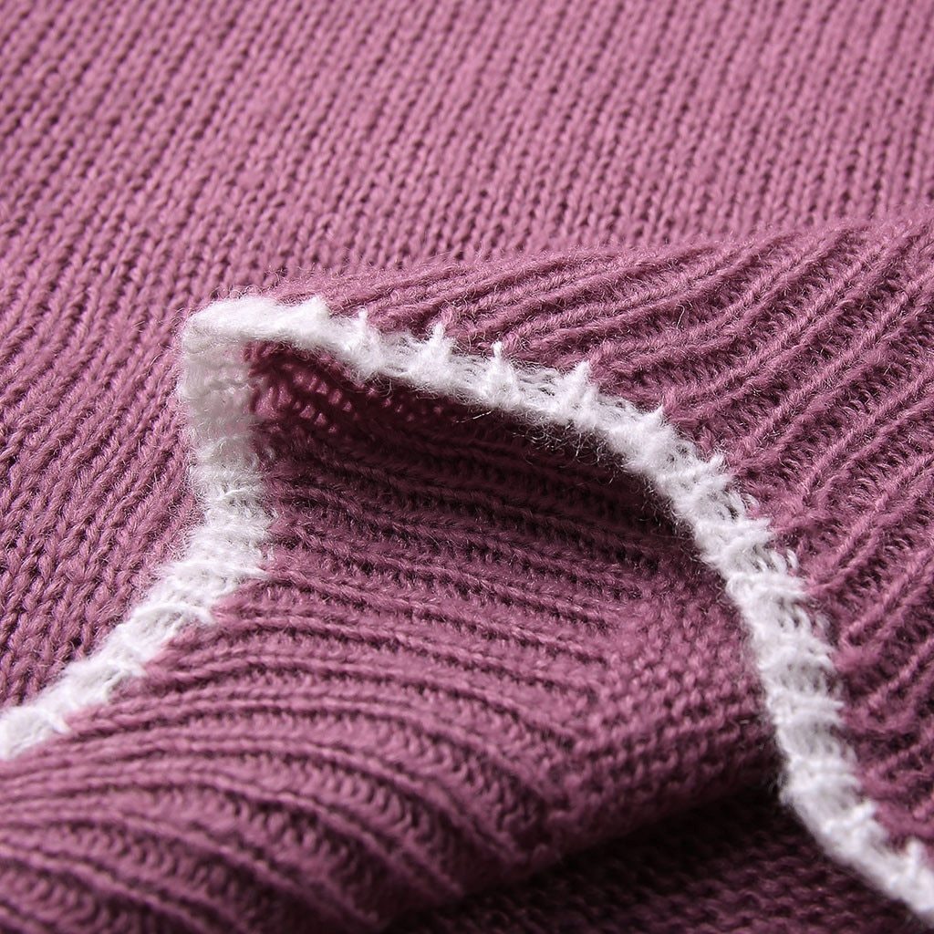 Zachte Damestrui Met Geschulpte V-Hals – Cosy-Chic Herfsttrui Met Speels Detail
