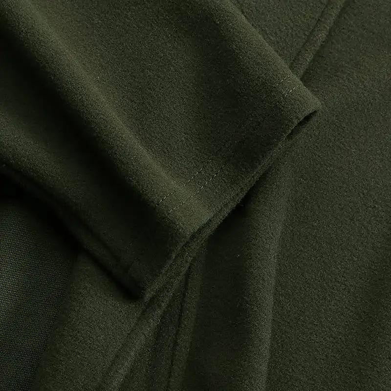 Lange Damesmantel Met Slanke Pasvorm – Elegant En Warm Voor Herfst En Winter
