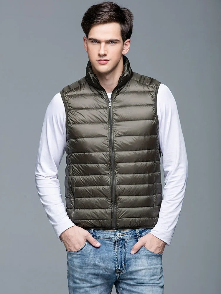 Lichtgewicht Heren Bodywarmer Voor Herfst En Lente – Stijlvol, Warm En Praktisch