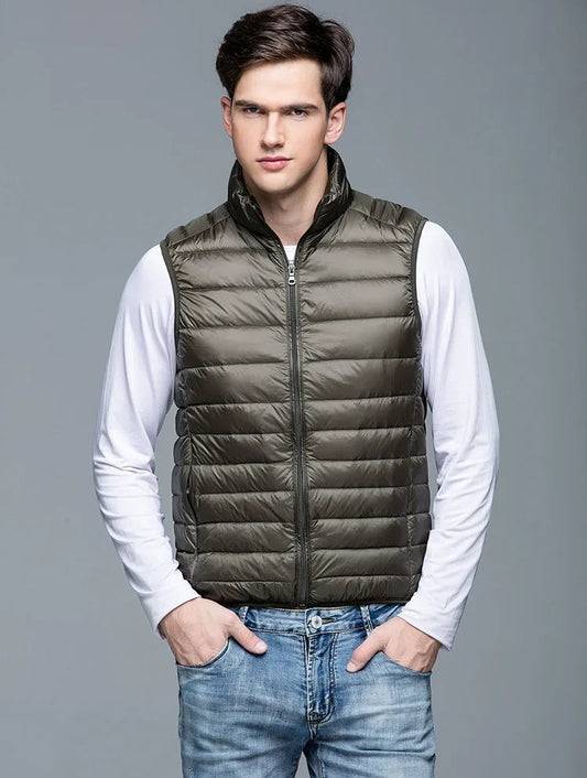 Lichtgewicht Heren Bodywarmer Voor Herfst En Lente – Stijlvol, Warm En Praktisch