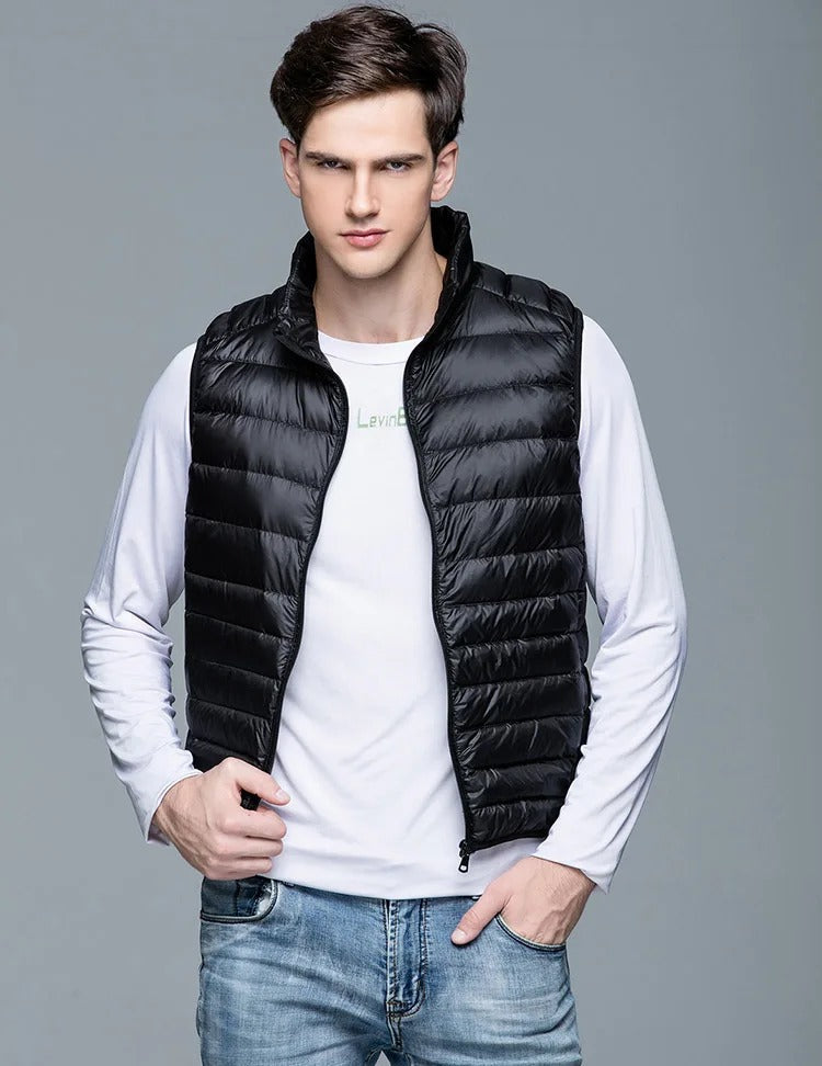 Lichtgewicht Heren Bodywarmer Voor Herfst En Lente – Stijlvol, Warm En Praktisch
