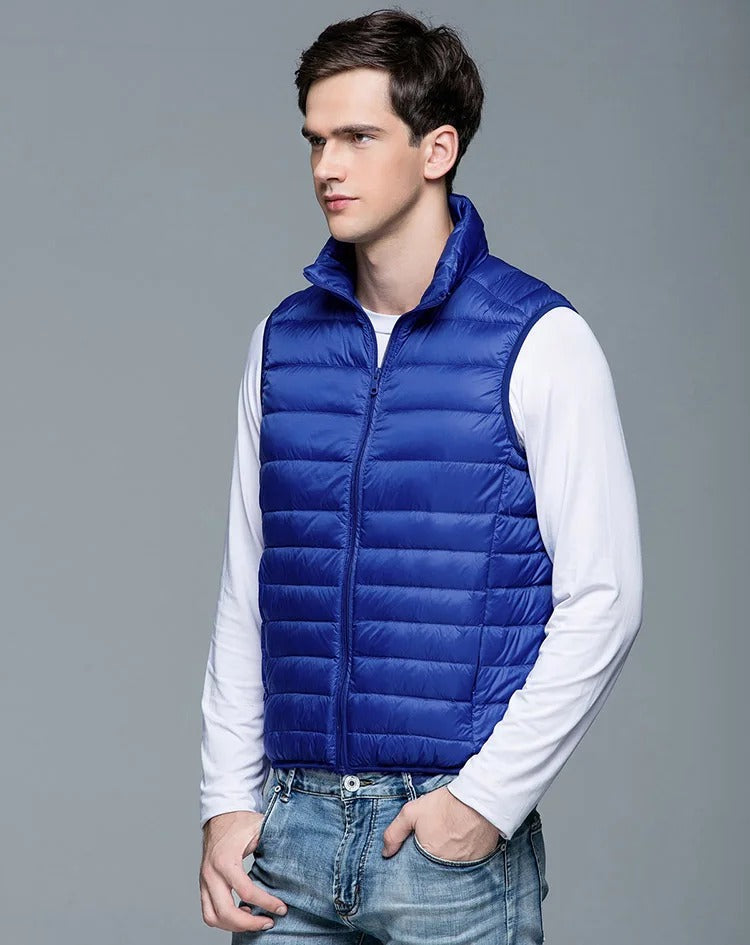 Lichtgewicht Heren Bodywarmer Voor Herfst En Lente – Stijlvol, Warm En Praktisch
