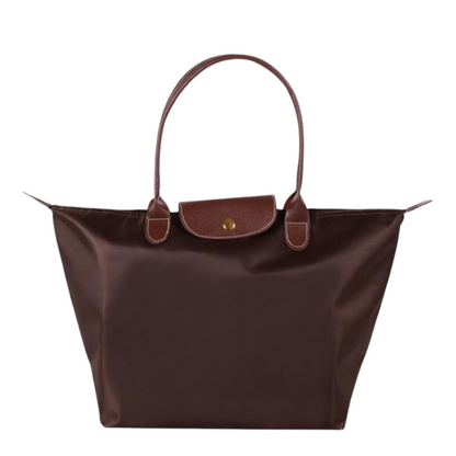 Dames Luxe Handtas Met Leren Details