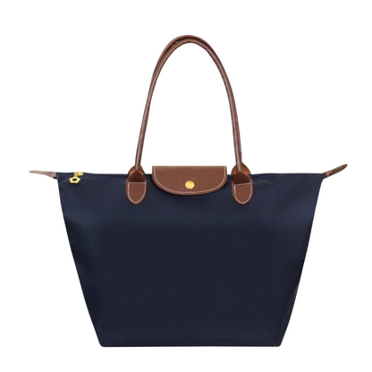 Dames Luxe Handtas Met Leren Details