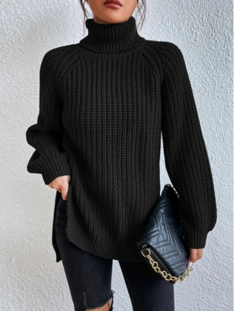 Grofgebreide Dames Coltrui – Tijdloze Knit Met Moderne Attitude Voor Herfst En Winter