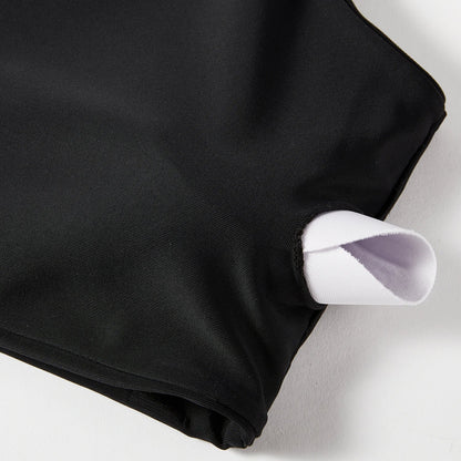 Asymmetrische bikini voor dames – hoge taille, stevige pasvorm & zomerse elegantie