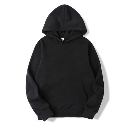 Basic Uniseks Hoodie Met Capuchon