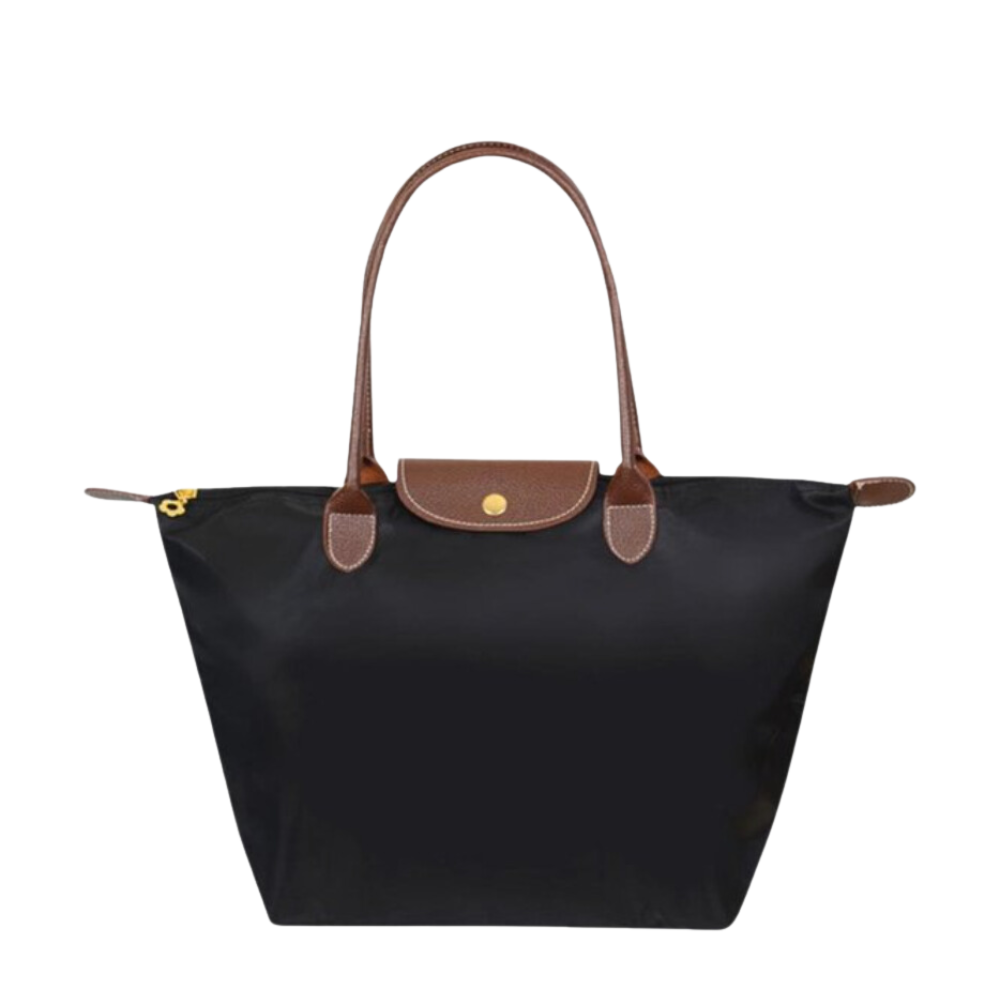 Dames Luxe Handtas Met Leren Details