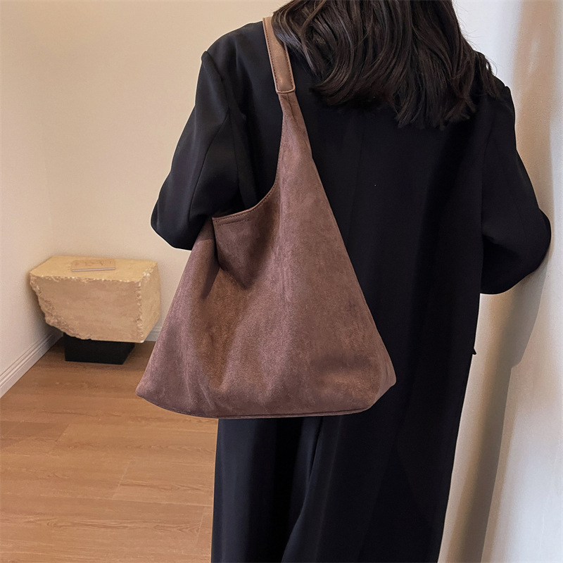 Suède Totebag Voor Dames – Minimalistisch Design, Comfortabel & Ruim Voor Elke Dag