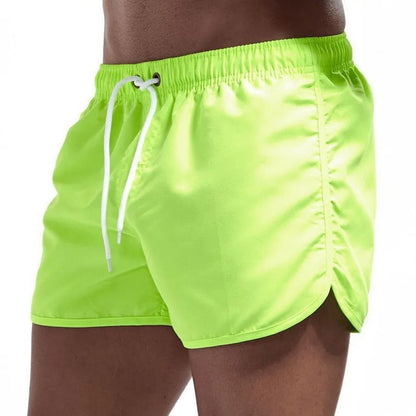Korte zwembroek voor heren – sportief model, sneldrogend & elastische taille