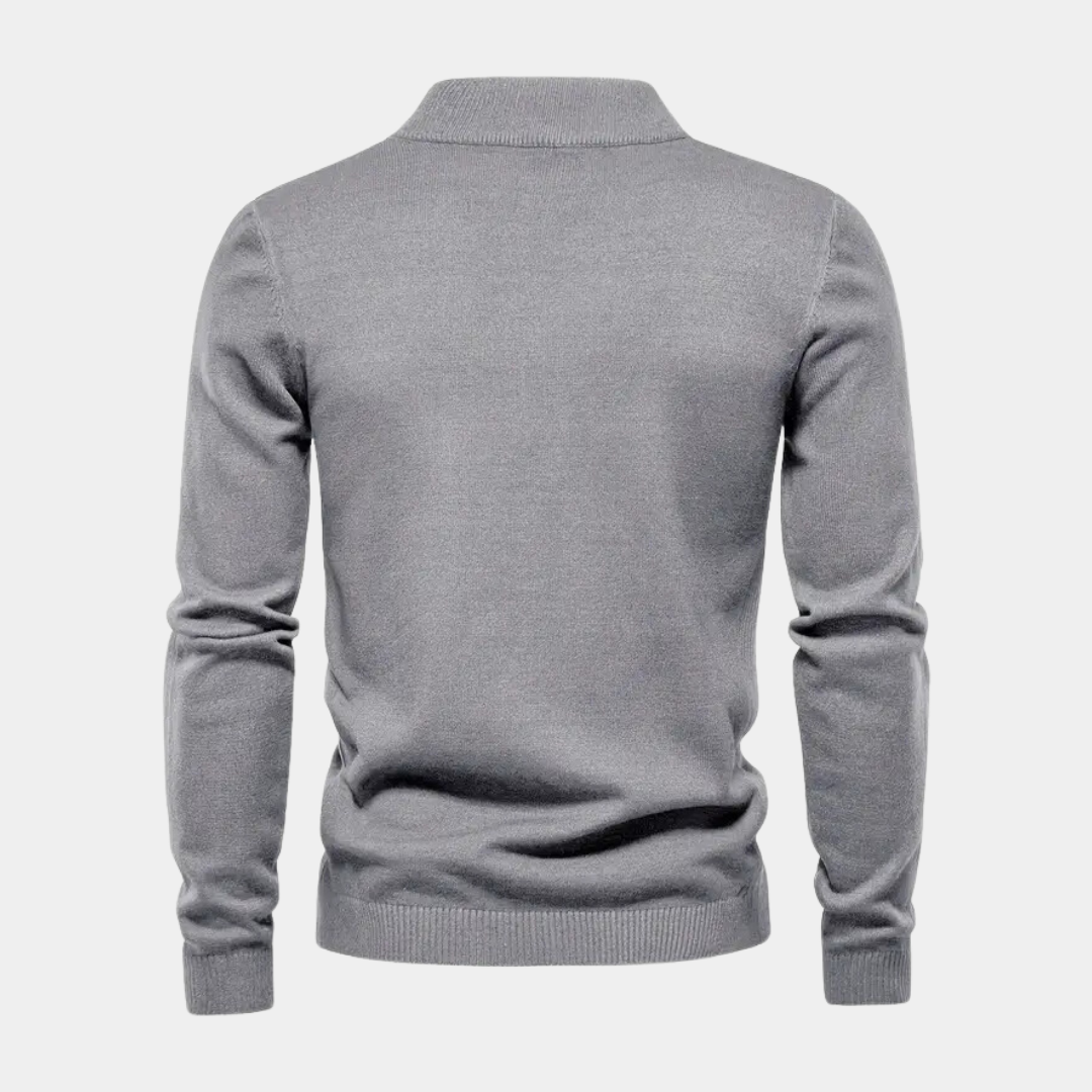 Heren Coltrui Van Fijngebreid Materiaal – Minimalistische Elegantie Voor Elke Dag