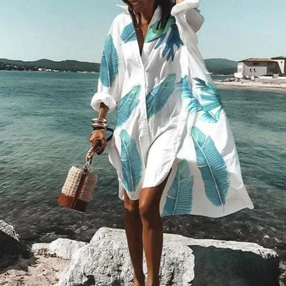 Yara | Strandjurk Met Print Voor Dames – Voorjaar & Zomer