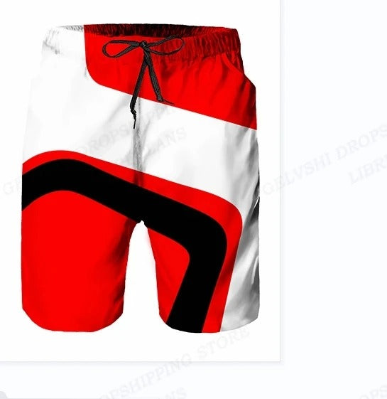 Zwembroek voor heren – sportieve fit, sneldrogend & elastische tailleband