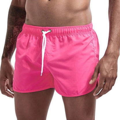 Korte zwembroek voor heren – sportief model, sneldrogend & elastische taille