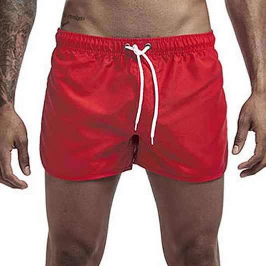 Korte zwembroek voor heren – sportief model, sneldrogend & elastische taille