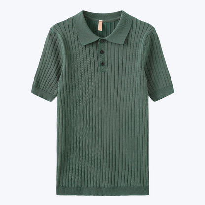 polo set voor heren – geribd, ademend & stijlvol voor elke gelegenheid – voorjaar, zomer en herfst