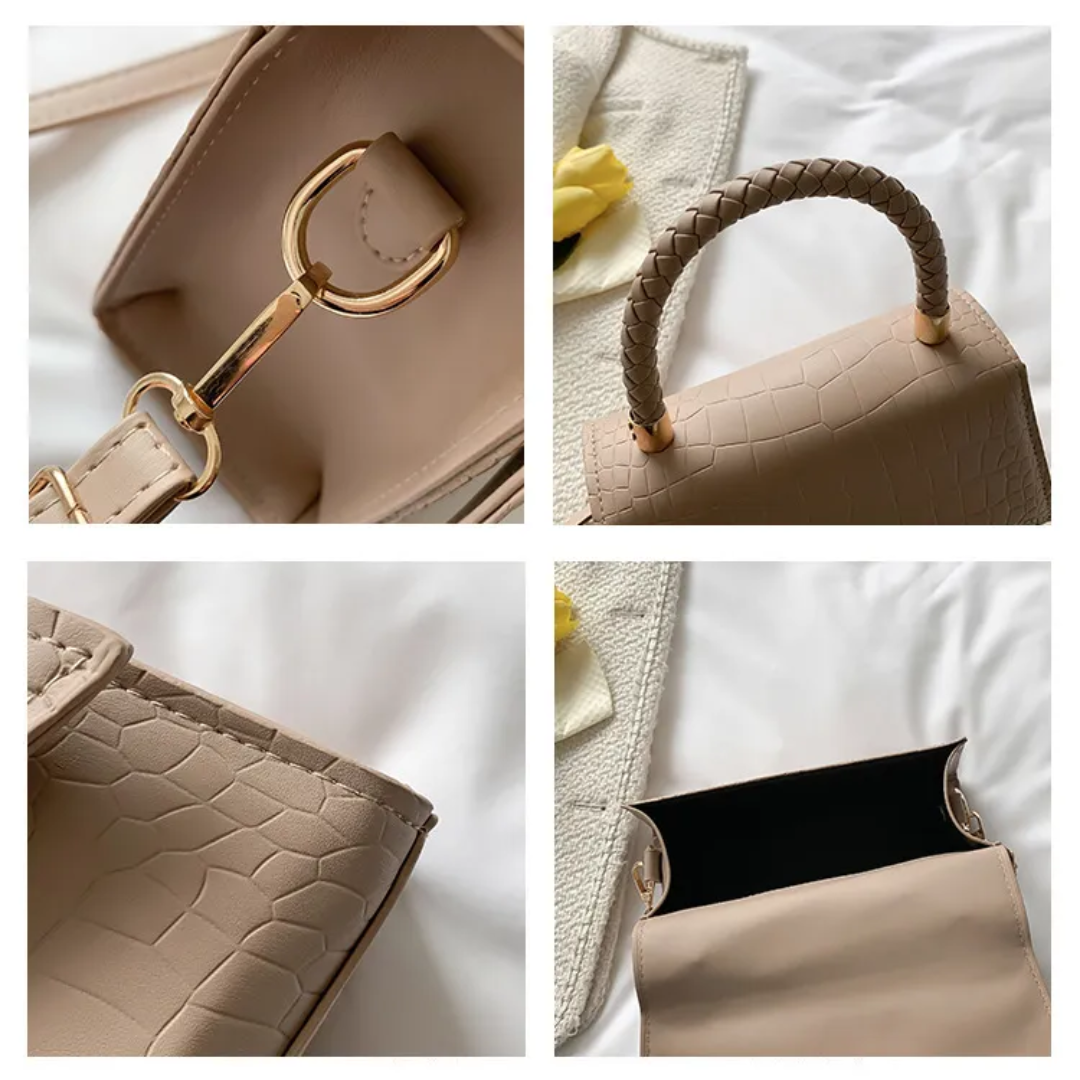 Luxe Mini Handtas / Crossbody Met Afneembare Schouderband Voor Dagelijks Gebruik & Avondlooks (Vier Seizoenen)