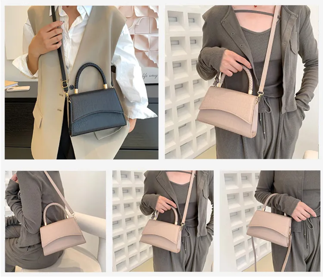 Luxe Mini Handtas / Crossbody Met Afneembare Schouderband Voor Dagelijks Gebruik & Avondlooks (Vier Seizoenen)