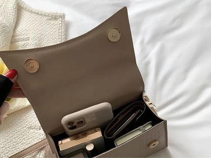 Luxe Mini Handtas / Crossbody Met Afneembare Schouderband Voor Dagelijks Gebruik & Avondlooks (Vier Seizoenen)