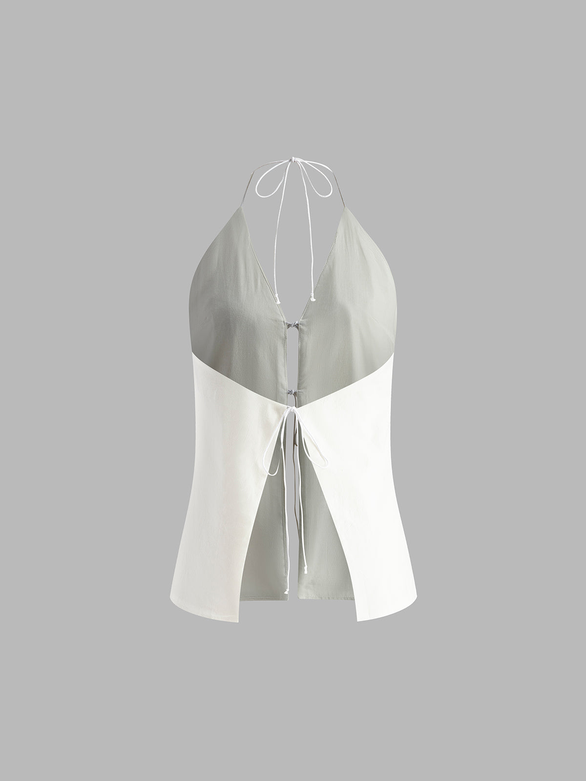 Zomer Dames Set Met Katoenen Haltertop En Korte Broek – Lichtgewicht, Ademend & Perfect Voor Warme Dagen