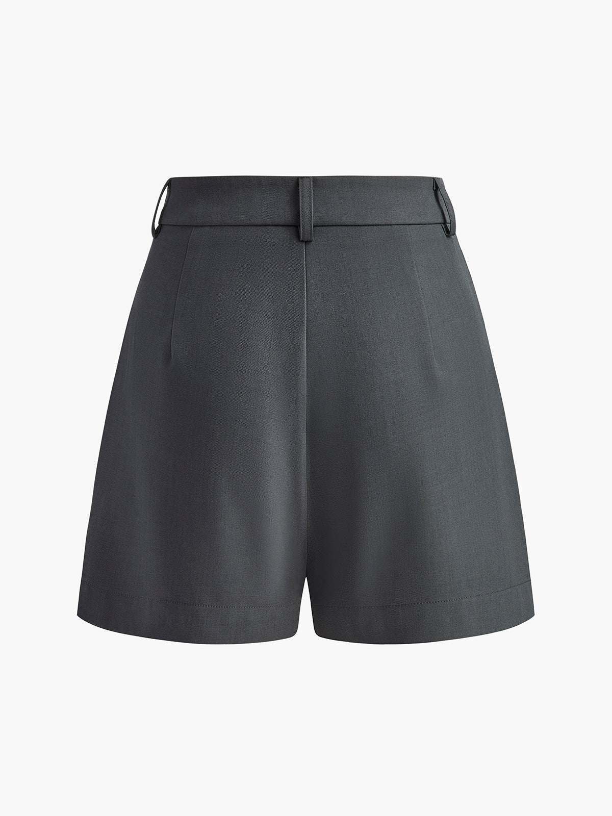 Dames Korte Broek Met Middelhoge Taille En Plissé Details – Zomer, Ademend & Perfect Voor Stijlvolle Dagelijkse Looks