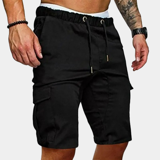 Korte Broek Voor Heren – Cargozakken, Trekkoord & Comfortabele Pasvorm Voor Zomer