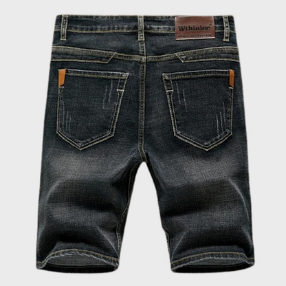 Denim Korte Broek Voor Heren – Stretchstof, 5-Pocket & Zomerproof