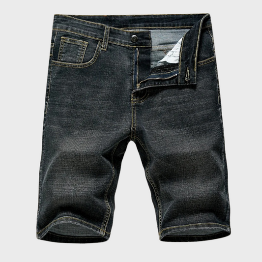 Denim Korte Broek Voor Heren – Stretchstof, 5-Pocket & Zomerproof